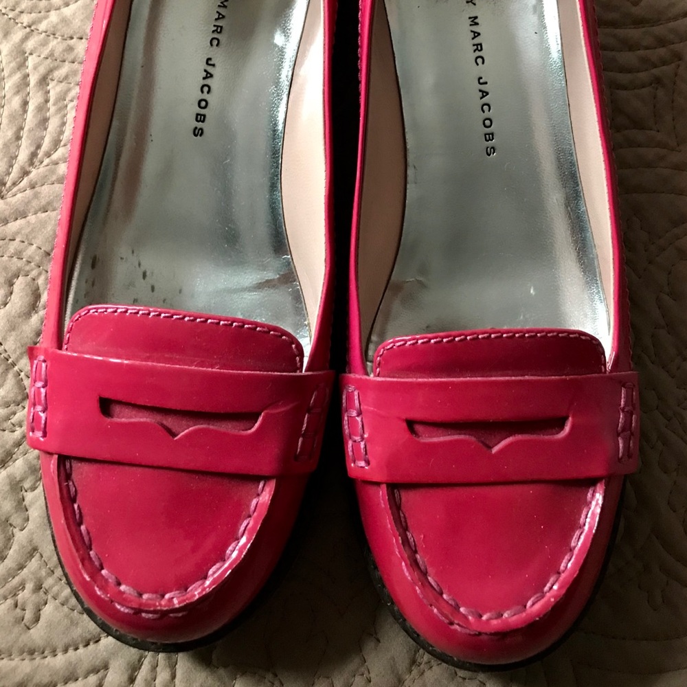 🌟Patent Leather Pink Marc Jacobs Shoes Flats🌟